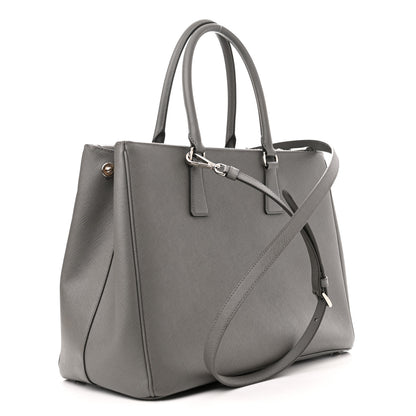 Prada Saffiano Large Galleria Double Zip Tote Marmo 3 of 16