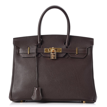 Hermes Togo Birkin 30 Chocolate 1 of 26