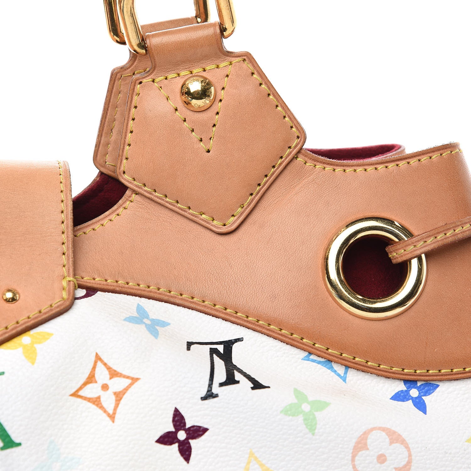 Louis Vuitton Monogram Multicolor Ursula White 12 of 14