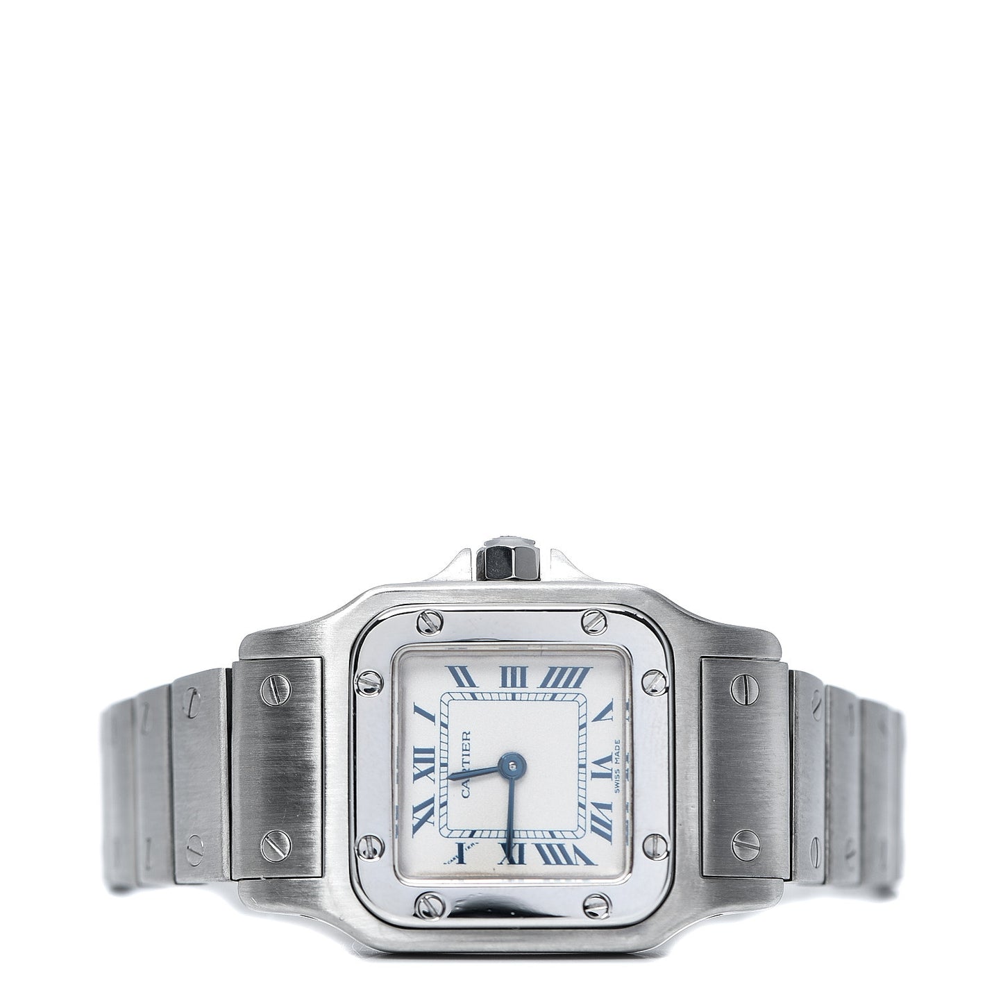 Stainless Steel 24mm Santos de Cartier Galbee Quartz Watch