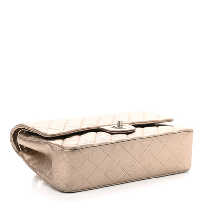 Chanel Metallic Lambskin Quilted Medium Double Flap Pink 4 of 10
