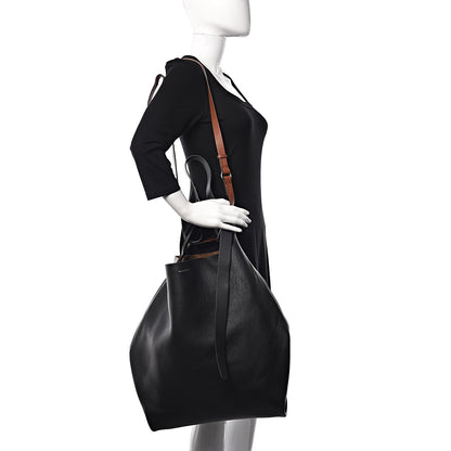 Burberry Calfskin Grommet Hobo Black 1 of 13