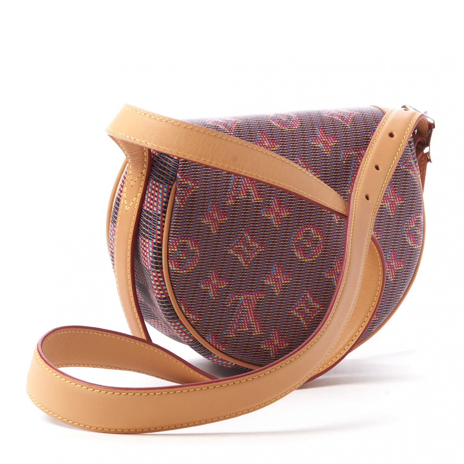 Louis Vuitton Monogram LV Pop Tambourin Rose 4 of 8