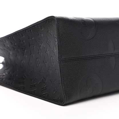 Louis Vuitton Empreinte Monogram Giant Onthego GM Black 7 of 10