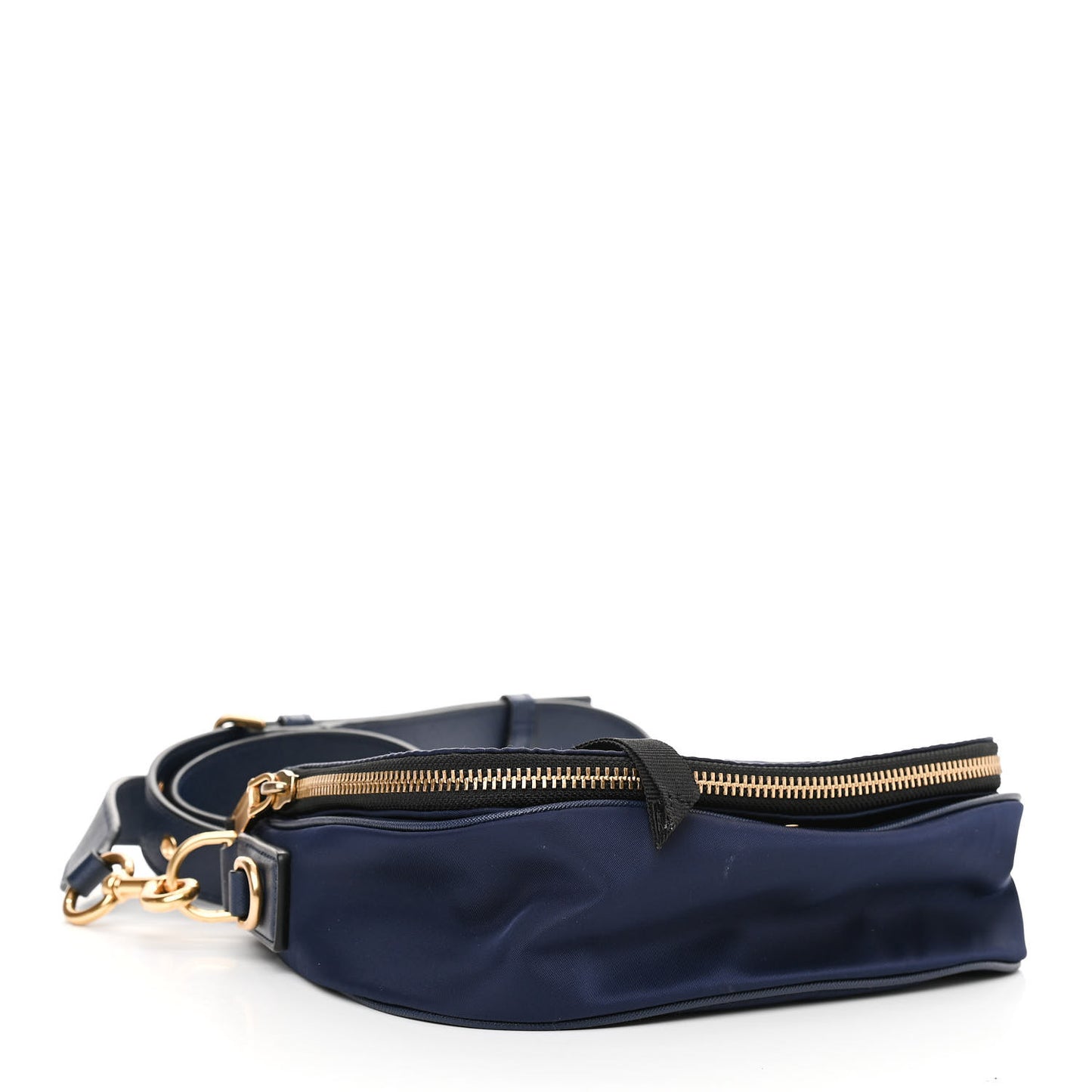 Nylon Small Trooper Nomad Saddle Bag Navy