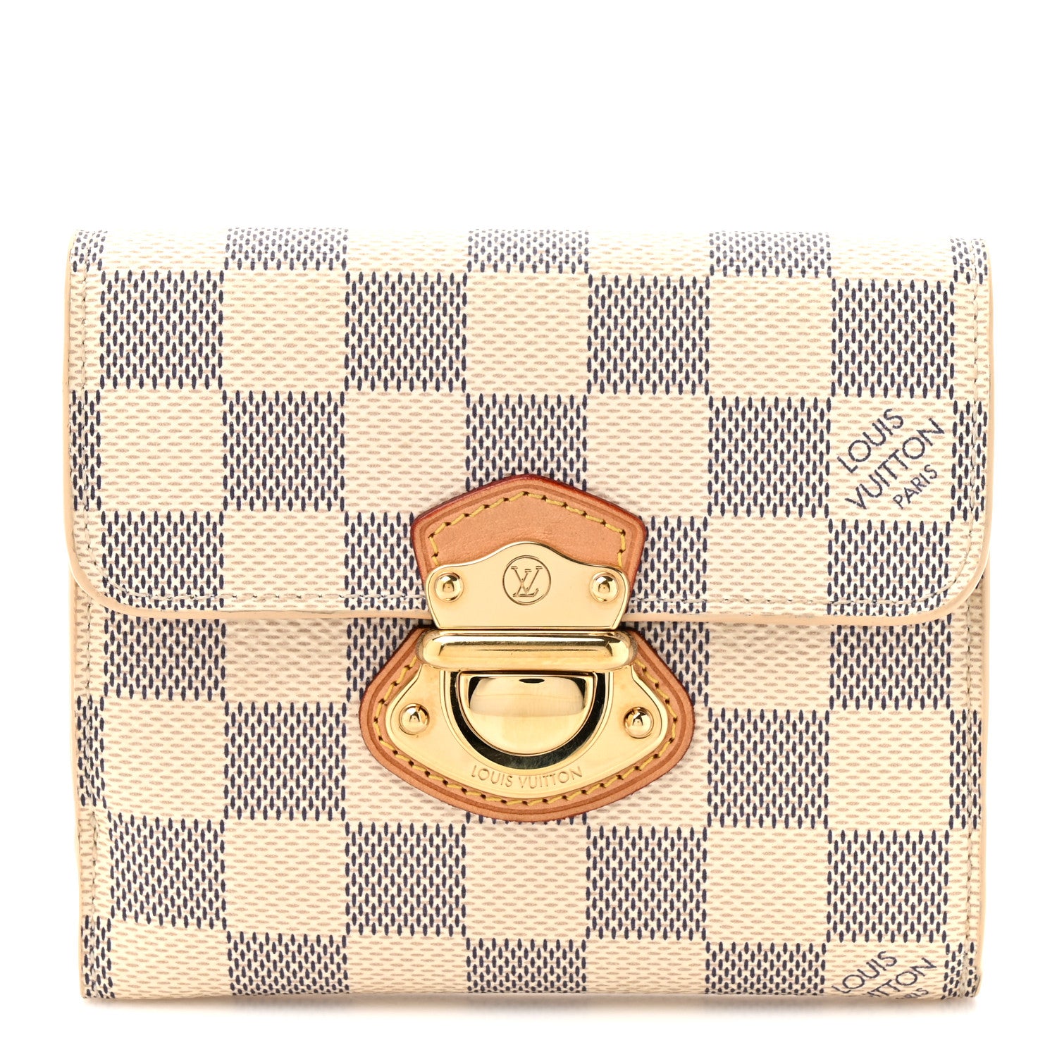 Louis Vuitton Damier Azur Joey Wallet 1 of 12