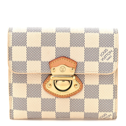 Louis Vuitton Damier Azur Joey Wallet 1 of 12
