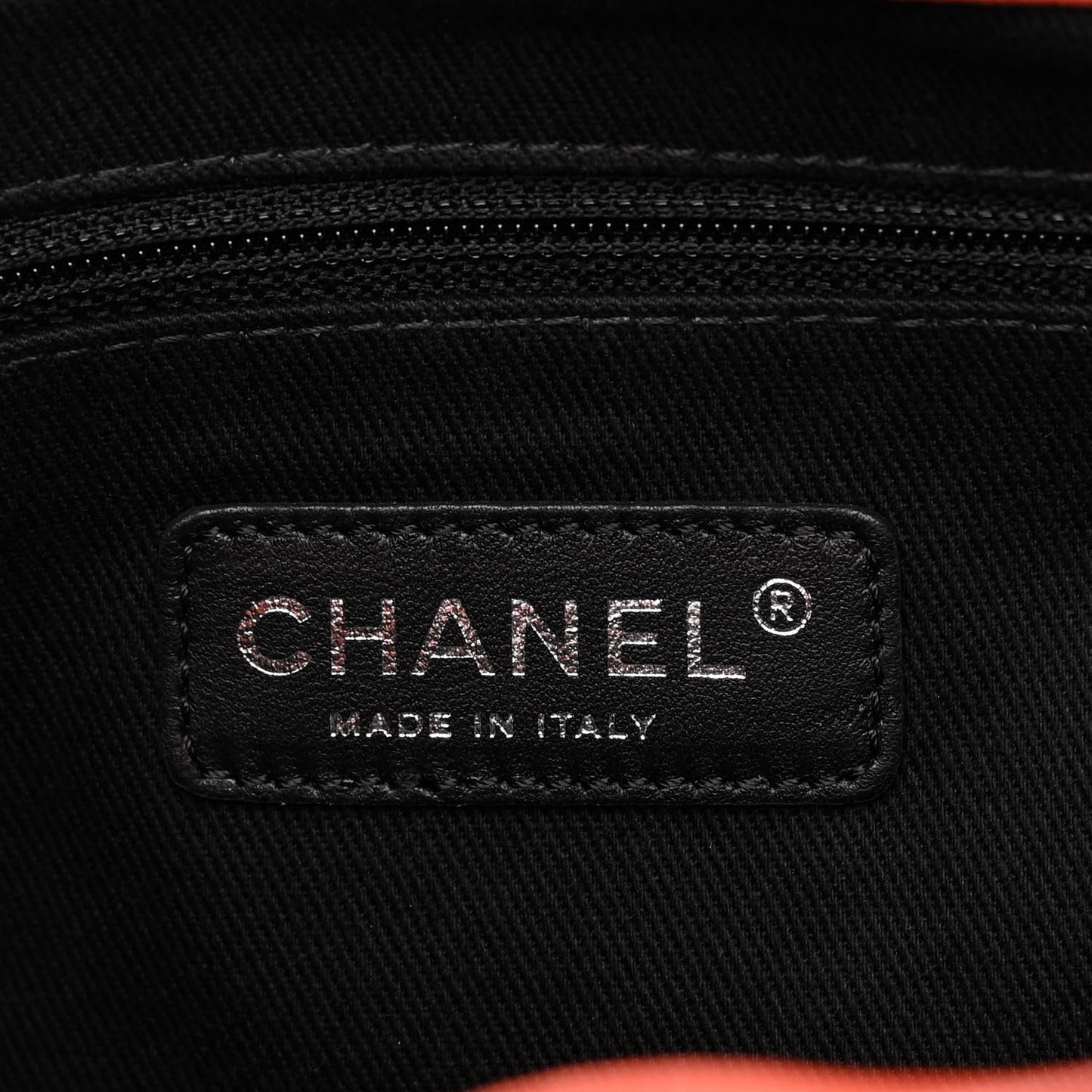 Iridescent Calfskin Jumbo In the Mix Double Flap Red