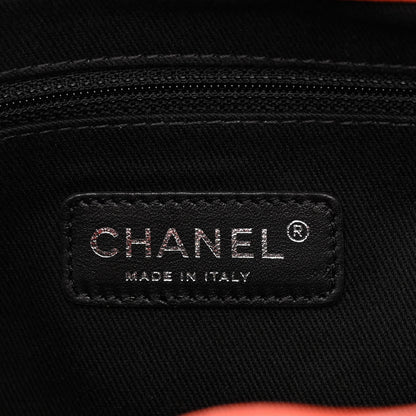 Chanel Iridescent Calfskin Jumbo In the Mix Double Flap Red 7 of 14