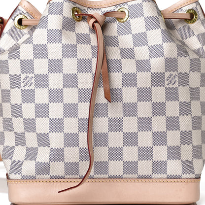 Louis Vuitton Damier Azur Noe BB 8 of 11