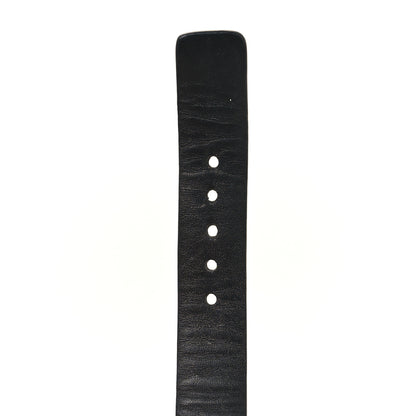 Chanel Calfskin Logo Buckle Bracelet S Black 5 of 6