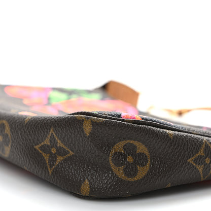 Louis Vuitton Monogram Roses Pochette Accessories 9 of 11