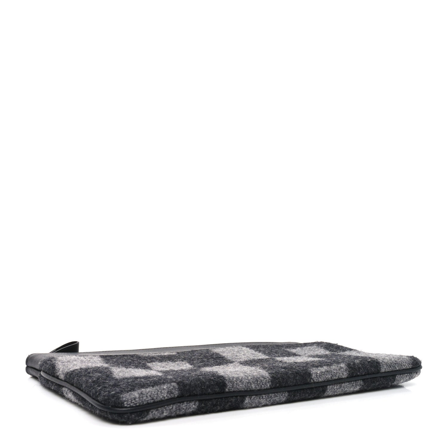 Hermes Cashmere Sac Bazar Pouch PM Black Grey 4 of 6