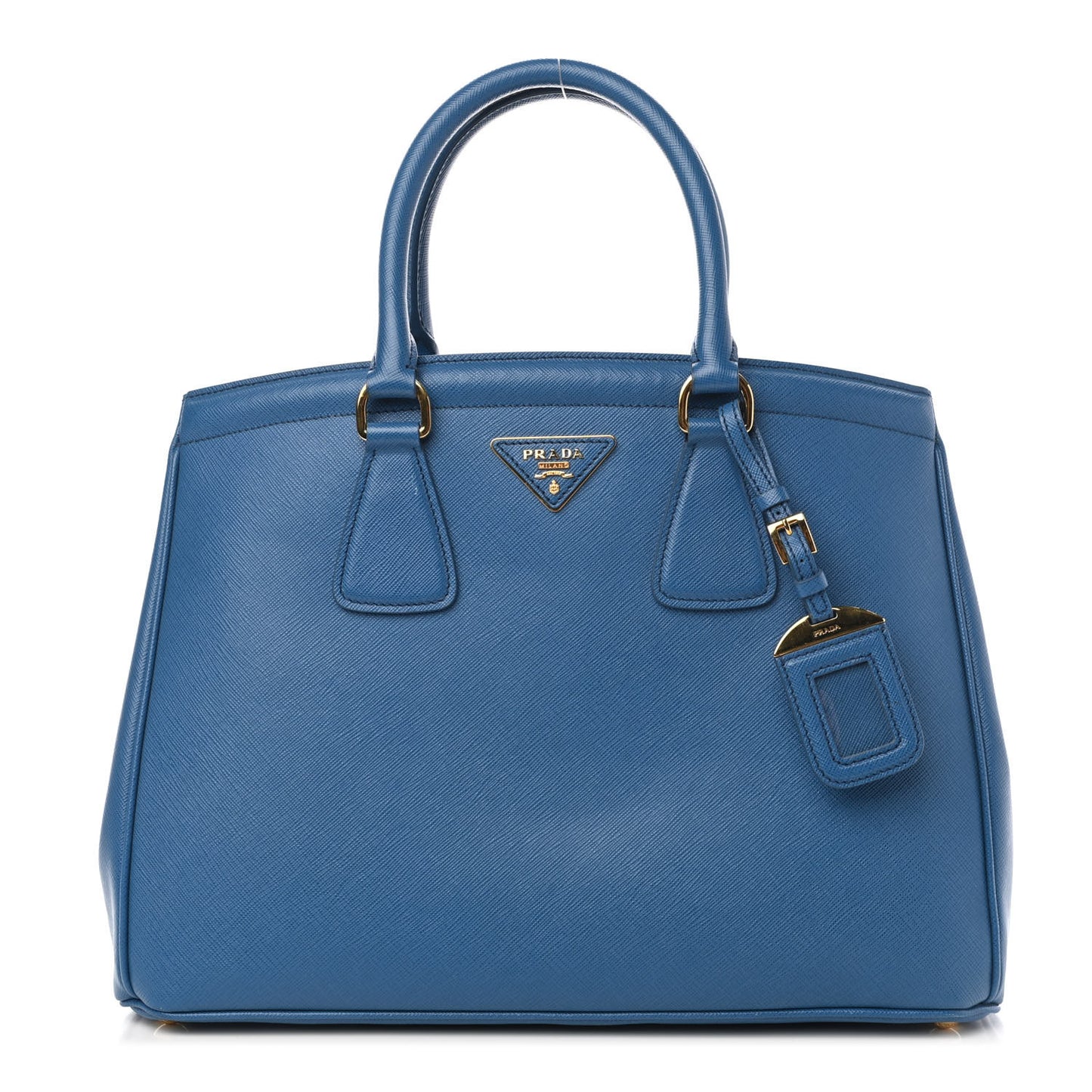 Saffiano Lux Parabole Tote Cobalto