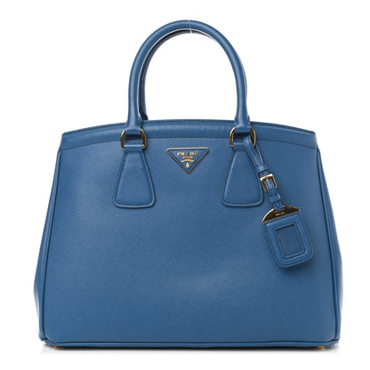 Prada Saffiano Lux Parabole Tote Cobalto 1 of 11