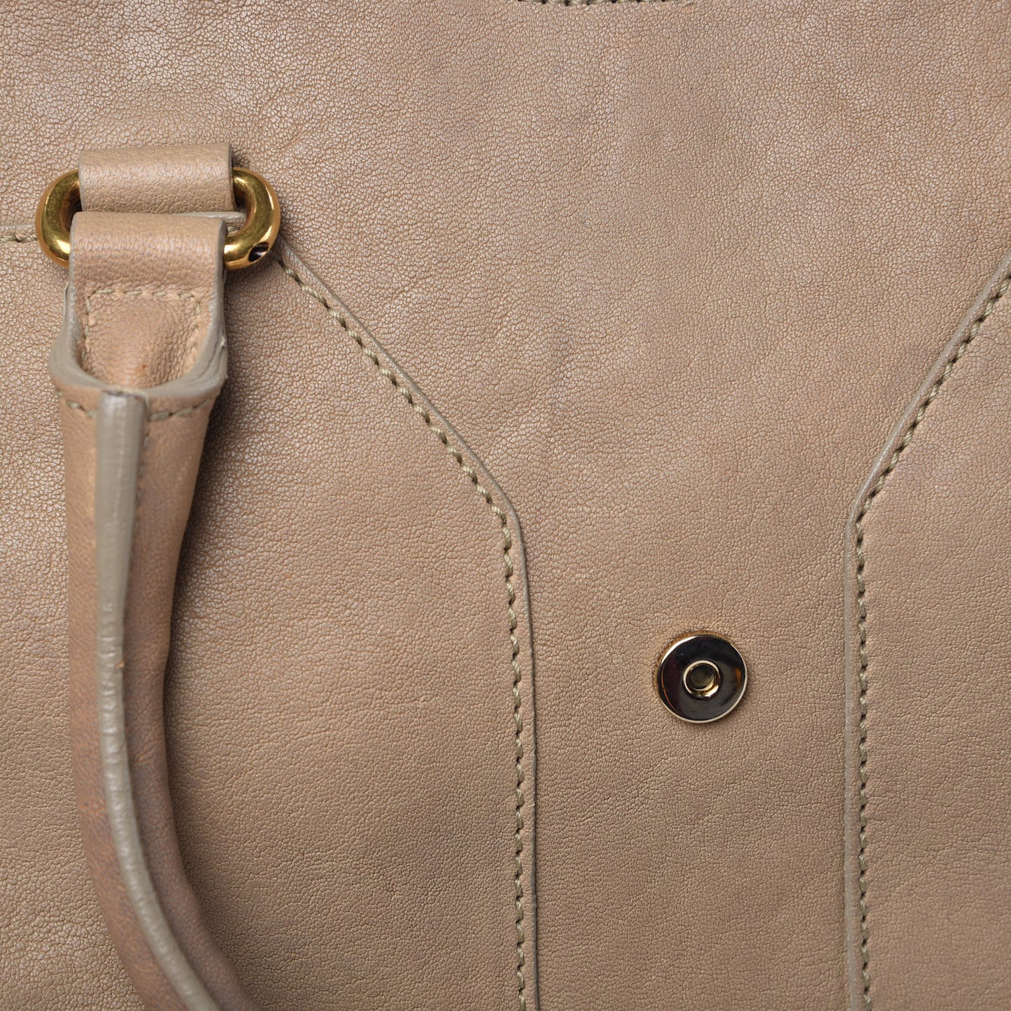 Sheepskin Medium Cabas ChYc Taupe