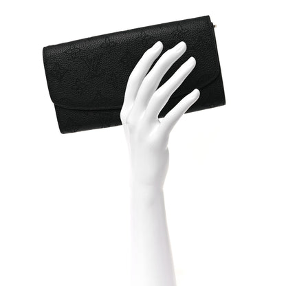 Louis Vuitton Mahina Iris Wallet NM Black 2 of 6