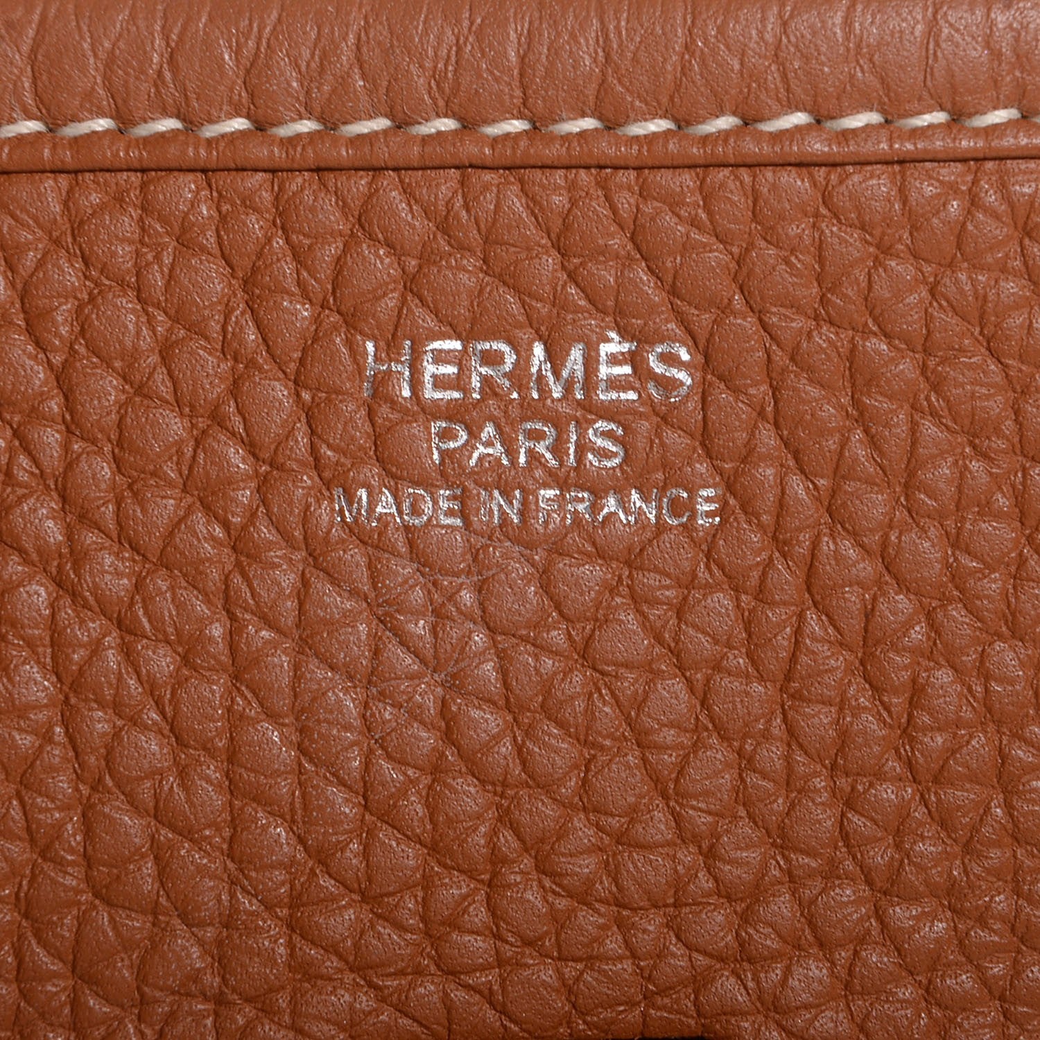 Hermes Taurillon Clemence Evelyne III PM Gold 12 of 15