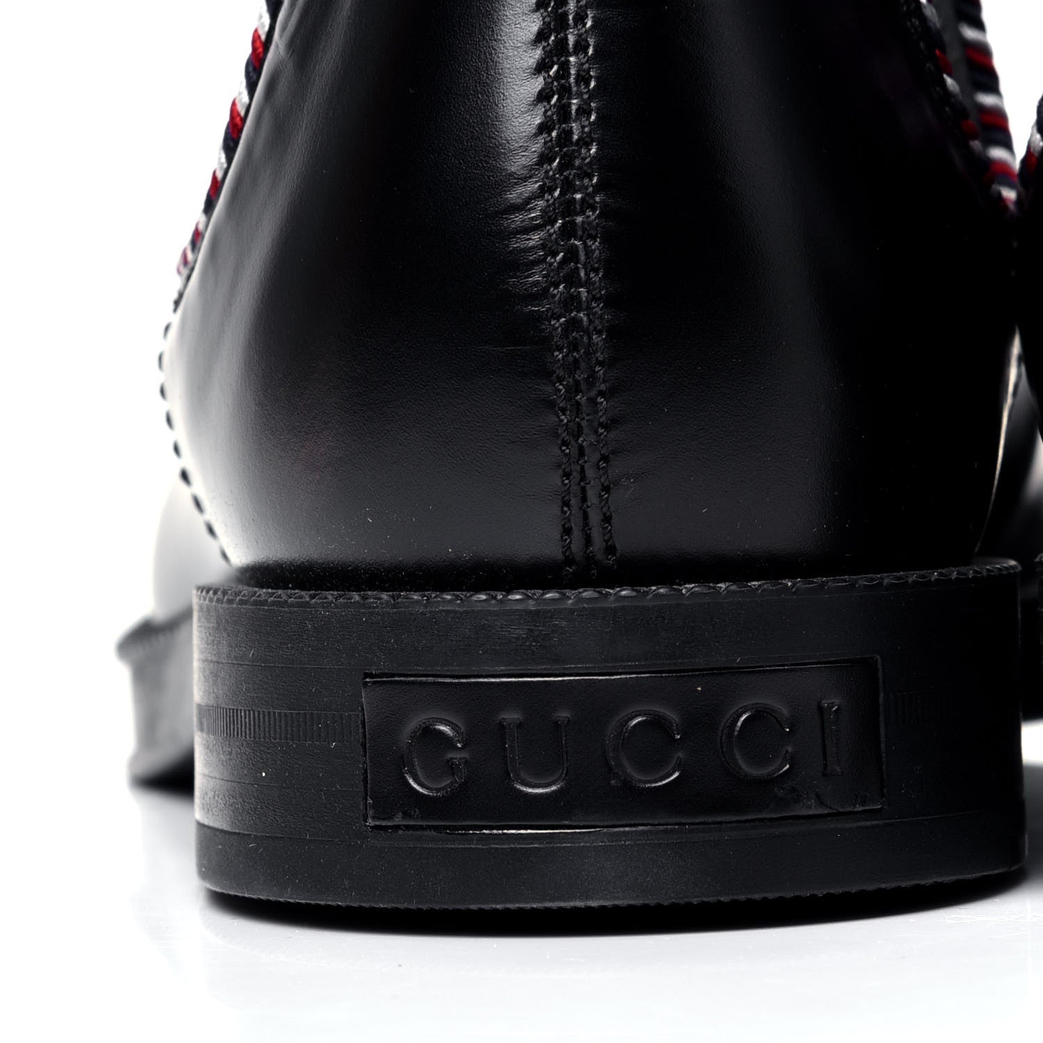 Gucci Calfskin Mens Beyond Chelsea Ankle Boots 8 Black 6 of 10