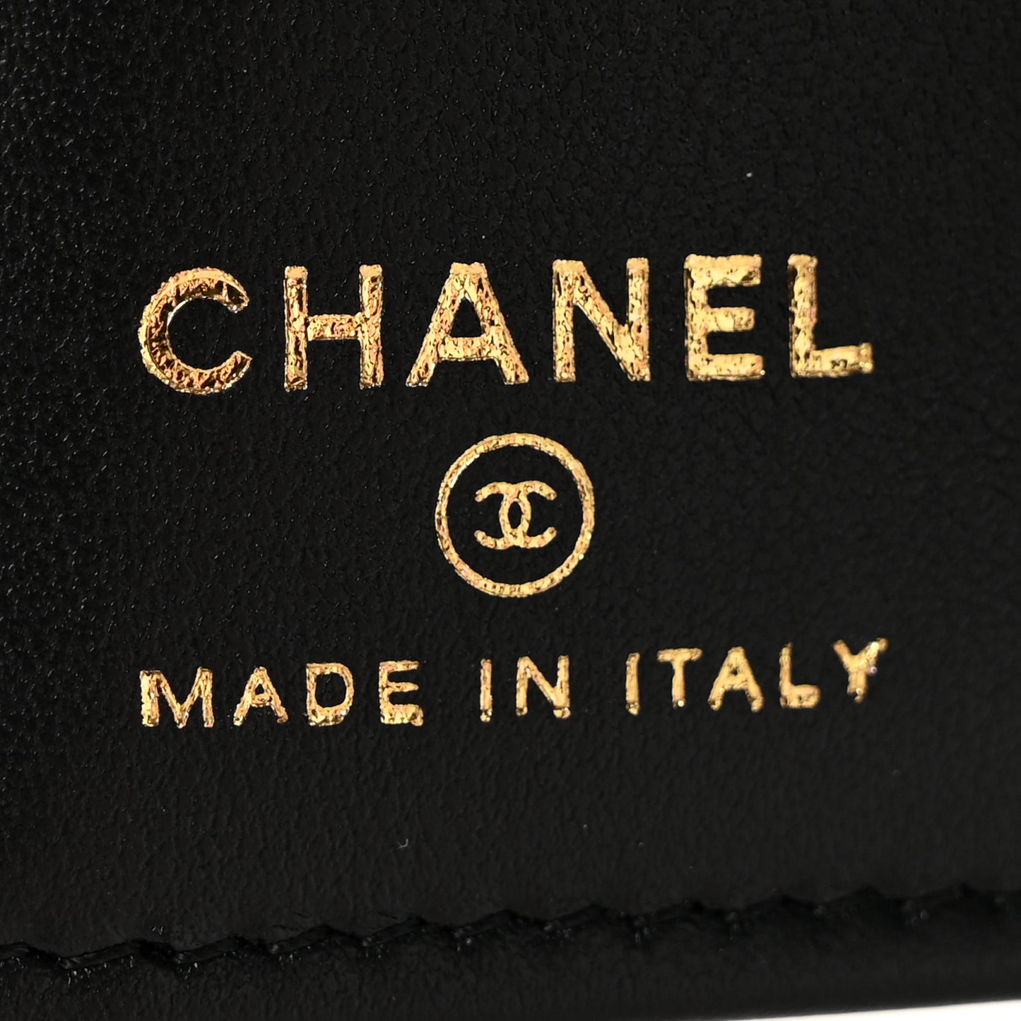 Caviar Timeless Passport Holder Black