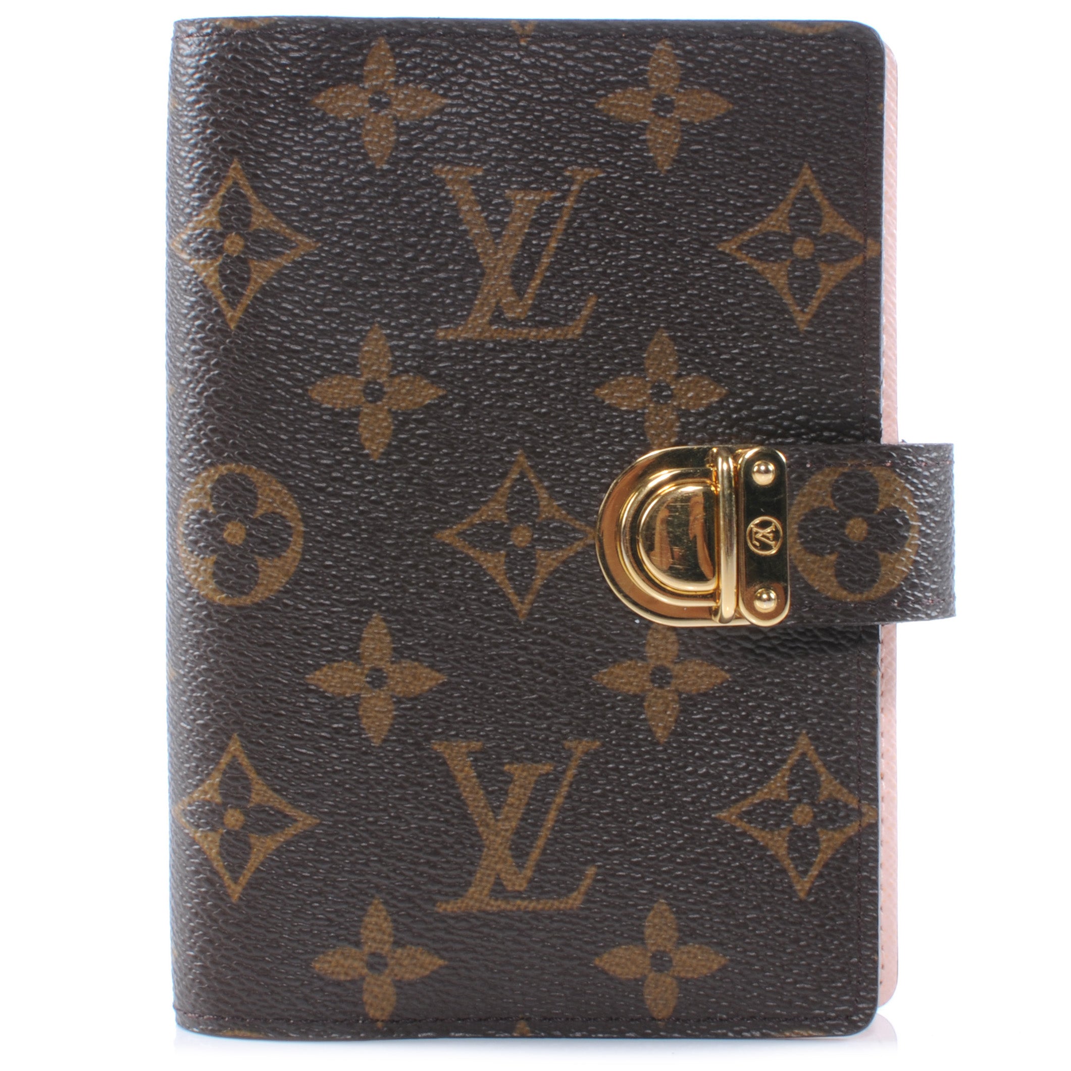Louis Vuitton Monogram Koala Small Ring Agenda Pink 38504