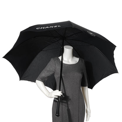 Chanel Nylon CC Large Umbrella Black 2 of 5