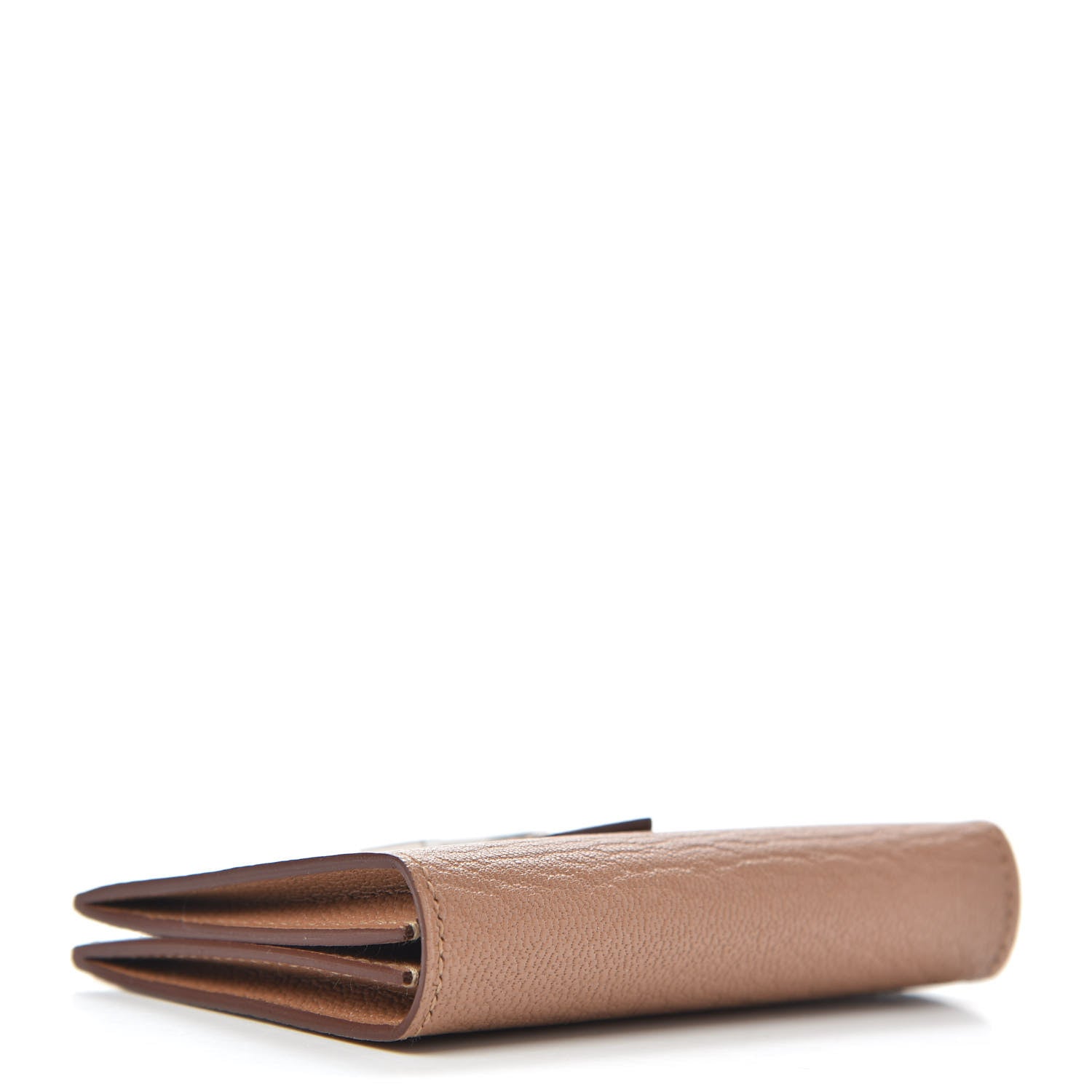 Hermes Chevre Mysore Bearn Card Holder Wallet Quebracho 4 of 8