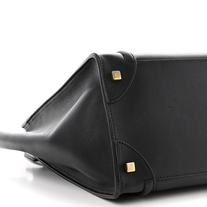 Celine Smooth Calfskin Mini Luggage Black 9 of 14