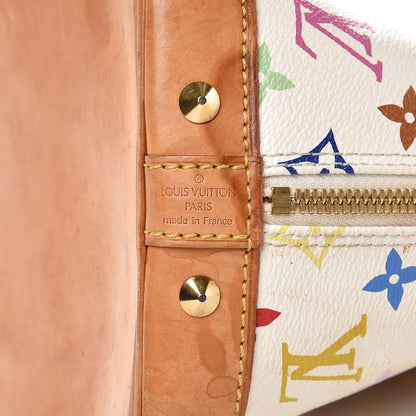 Louis Vuitton Monogram Multicolor Alma White 6 of 13