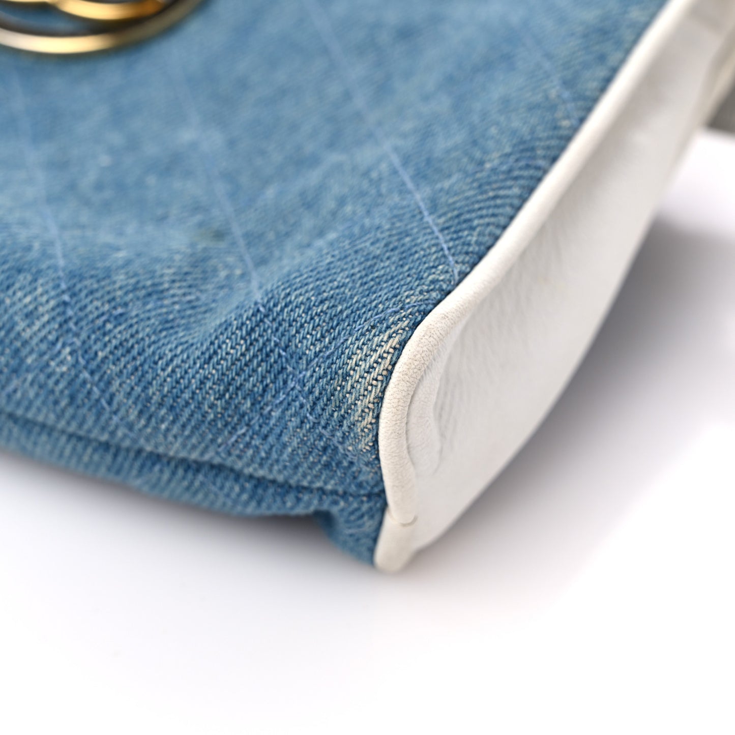 Denim Belt Bag Blue