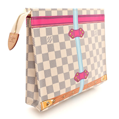 Louis Vuitton Damier Azur Summer Trunks Saint Tropez Toiletry Pouch 26 3 of 6