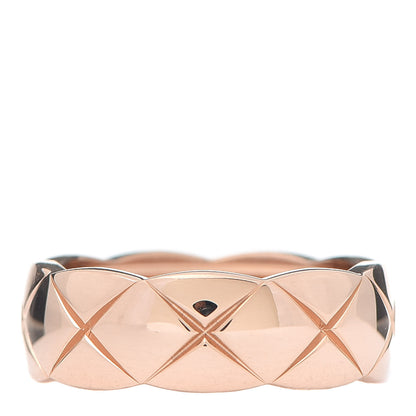 Chanel 18K Beige Gold Small Coco Crush Ring 52 6 3 of 7