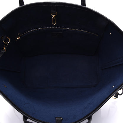 Louis Vuitton Empreinte Monogram Giant Neverfull MM Black 5 of 9