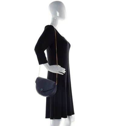 Mulberry Small Classic Grain Calfskin Brockwell Clutch Bright Blue 2 of 10