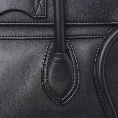 Celine Smooth Calfskin Mini Luggage Black 14 of 17