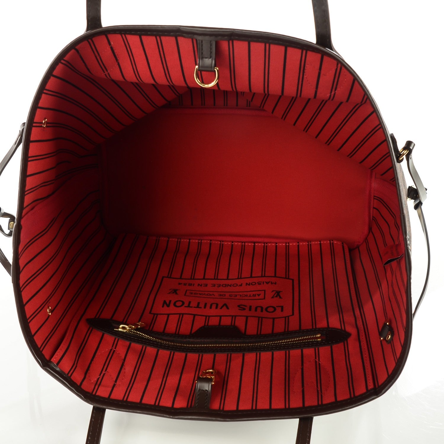 Louis Vuitton Damier Ebene Neverfull MM 5 of 8