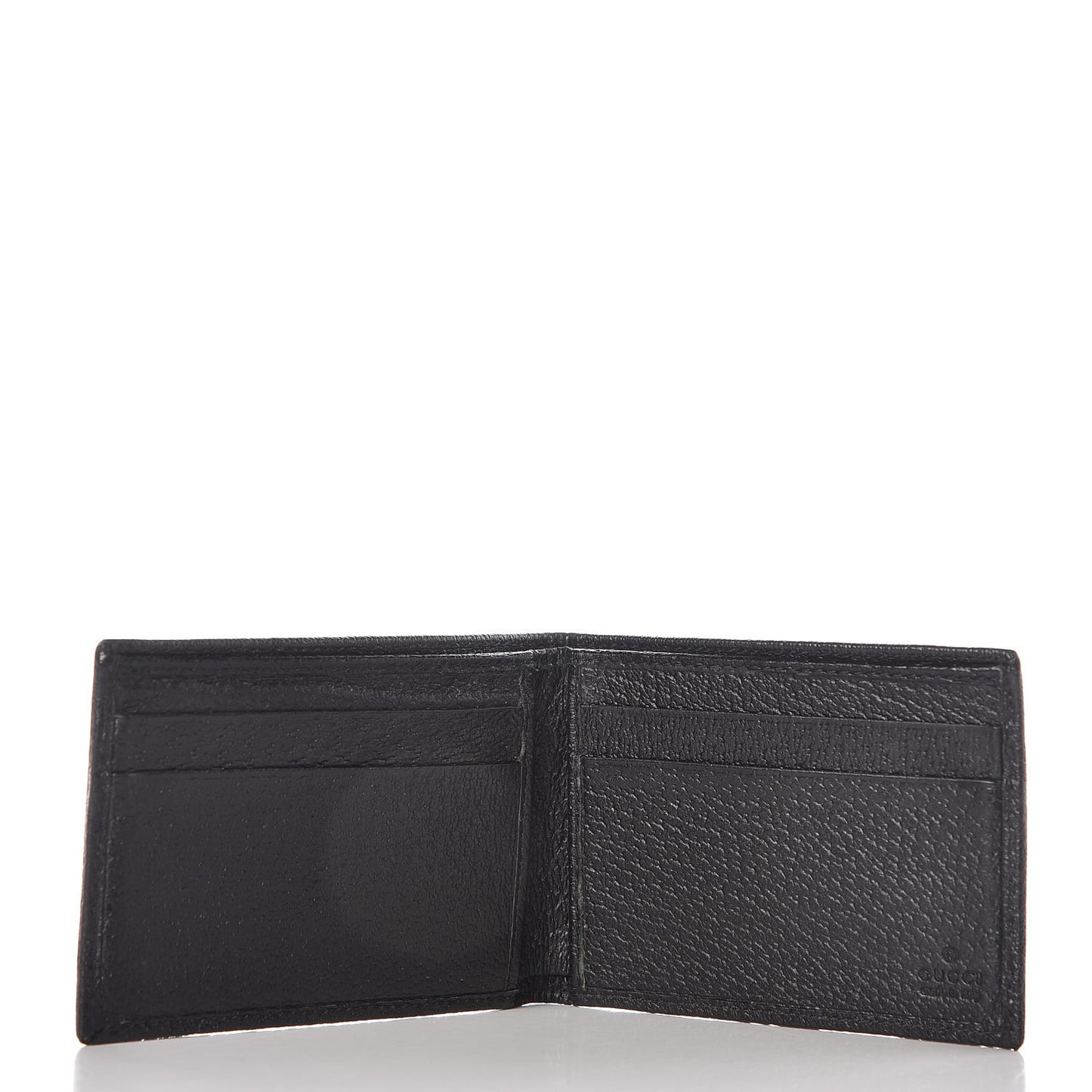 Mens Monogram Bi-Fold Wallet Black