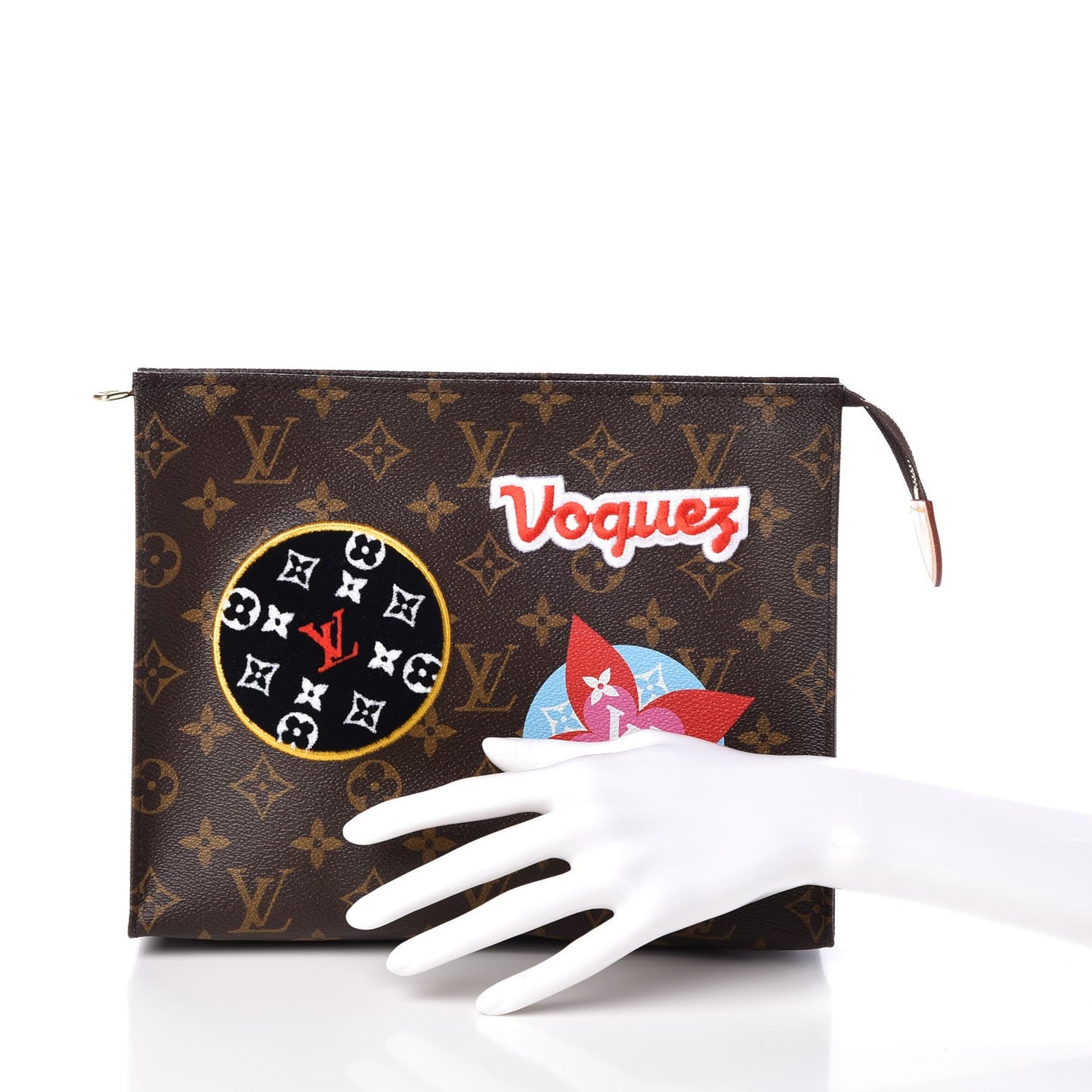 Monogram Travel Stickers Toiletry Pouch 26