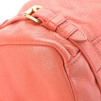 Prada Cervo Antik Easy A Foldover Pushlock Satchel Corallo 12 of 16