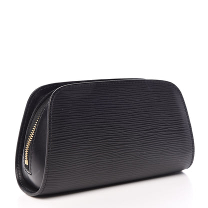 Louis Vuitton Epi Dauphine 17 Cosmetic Pouch Black 3 of 10