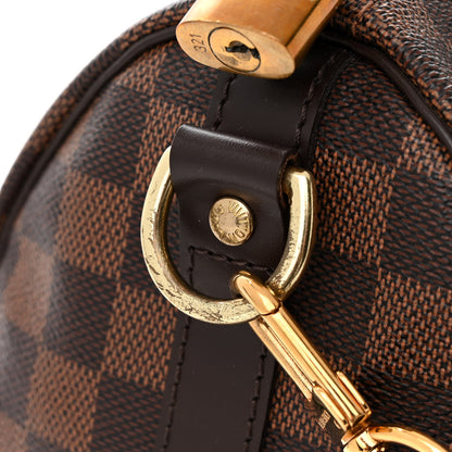 Louis Vuitton Damier Ebene Speedy Bandouliere 25 11 of 11