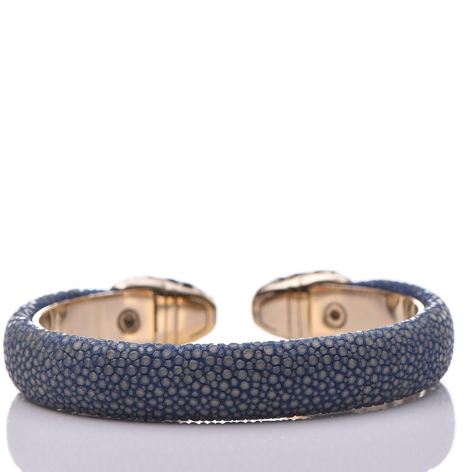 Bulgari Galuchat Serpenti Forever Bracelet Royal Sapphire 5 of 7