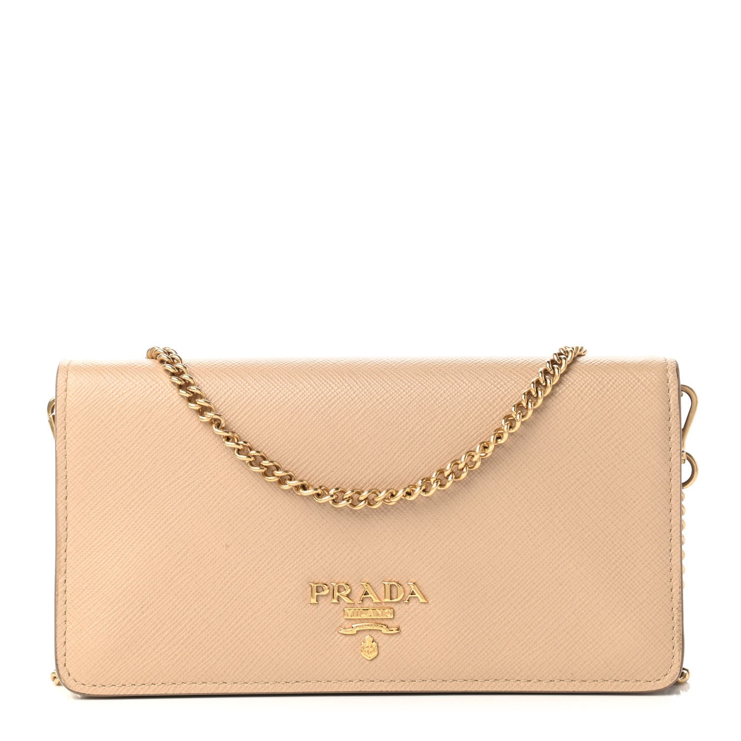Prada Saffiano Metal Mini Crossbody Bag Cipria 1 of 10