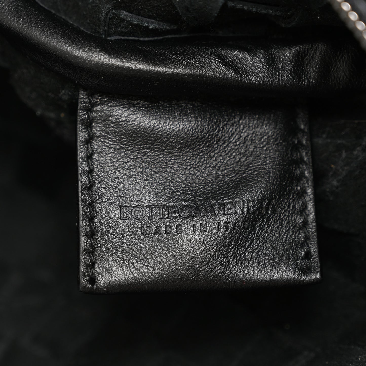 Nappa Intrecciato Travel Duffel Bag Black