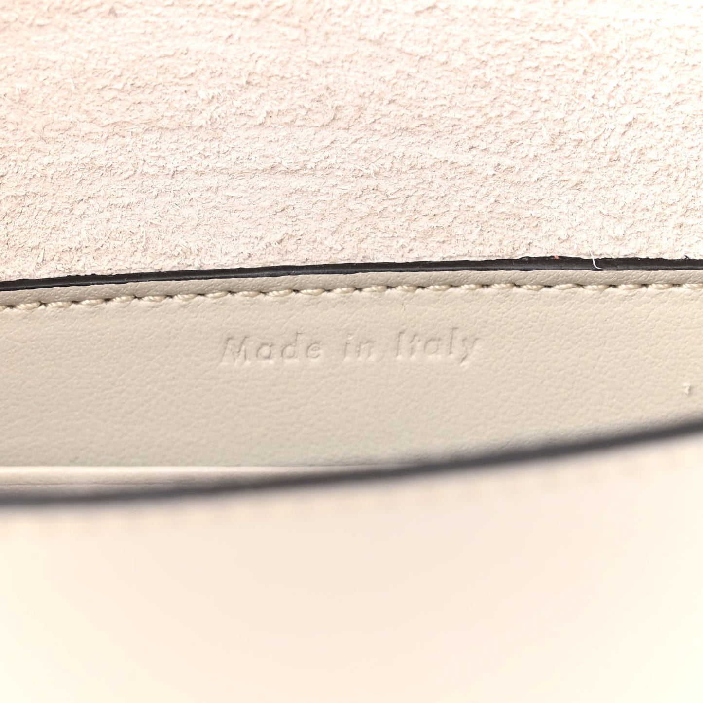 Smooth Calfskin Mini Symmetrical Bag White