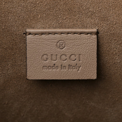 Gucci GG Supreme Monogram Embroidered Medium Dionysus Shoulder Bag Taupe 6 of 10
