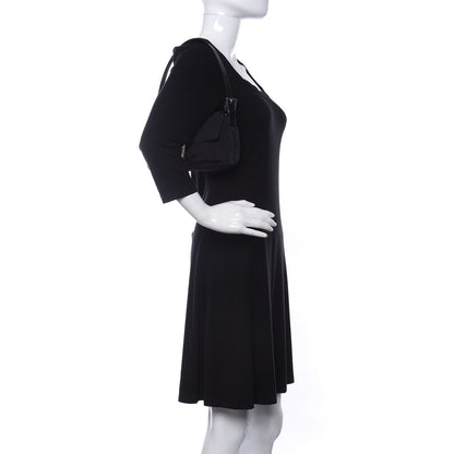 Fendi Nylon Zucca Baguette Black 2 of 9