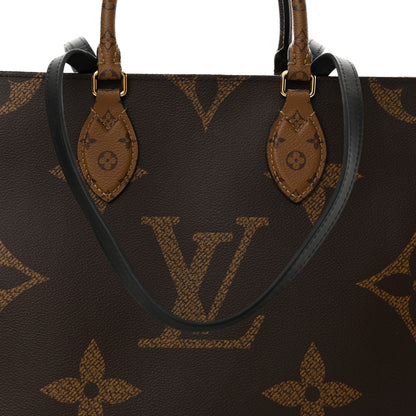 Louis Vuitton Reverse Monogram Giant Onthego MM 8 of 11