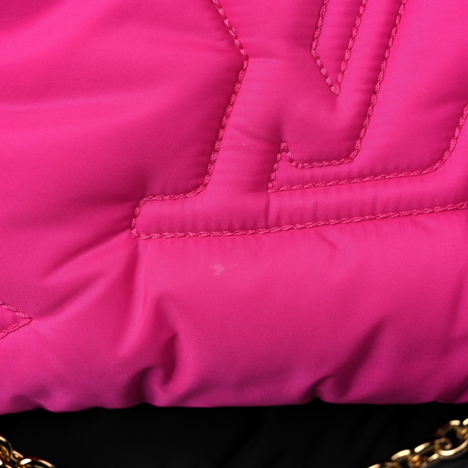 Louis Vuitton Econyl Monogram Pillow Maxi Multi Pochette Accessories Black Fuchsia 18 of 19