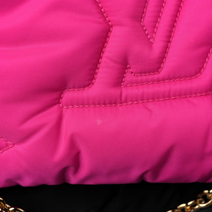 Louis Vuitton Econyl Monogram Pillow Maxi Multi Pochette Accessories Black Fuchsia 18 of 19